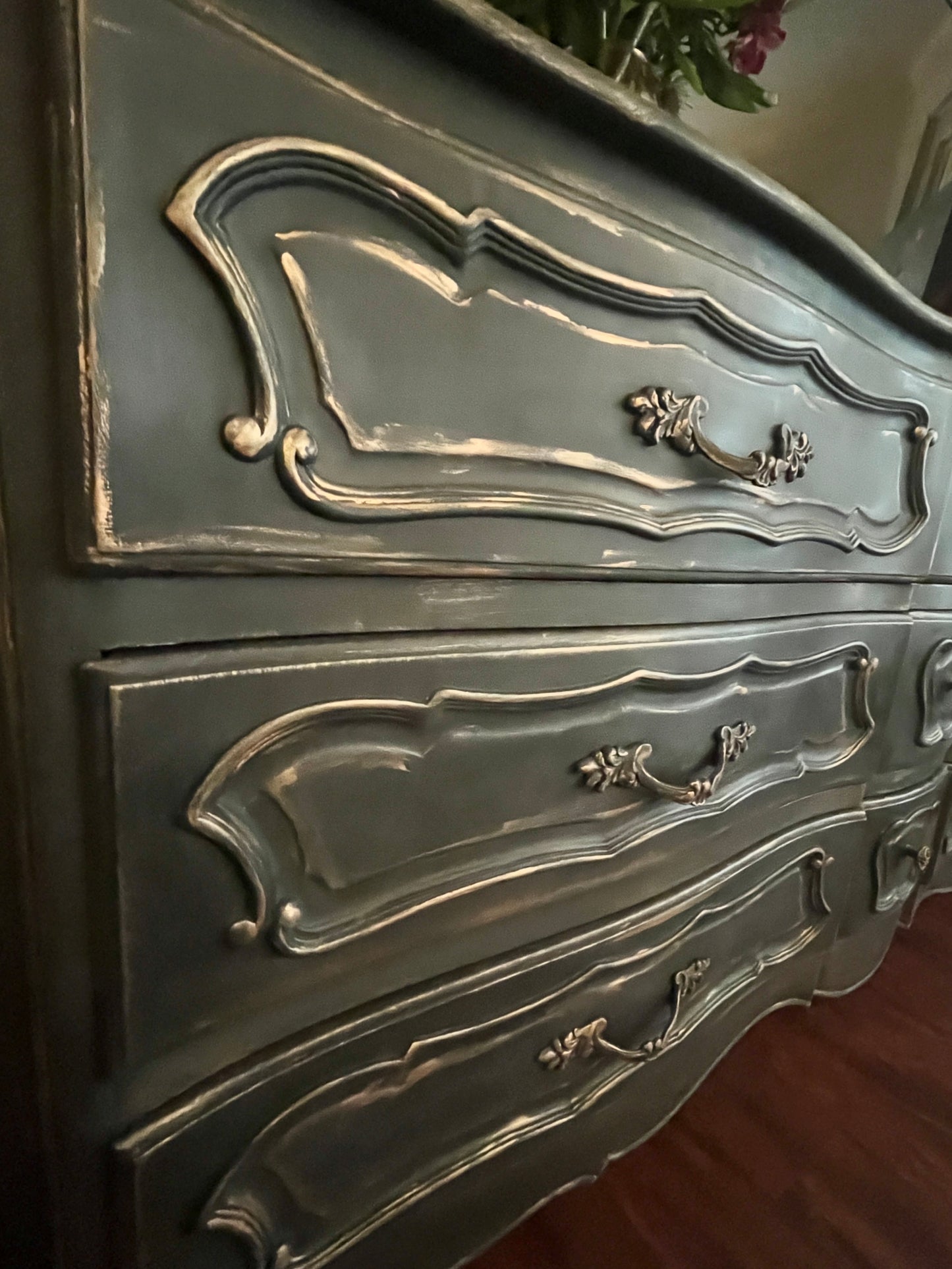 French Provençal Hand Painted Dresser SOLD