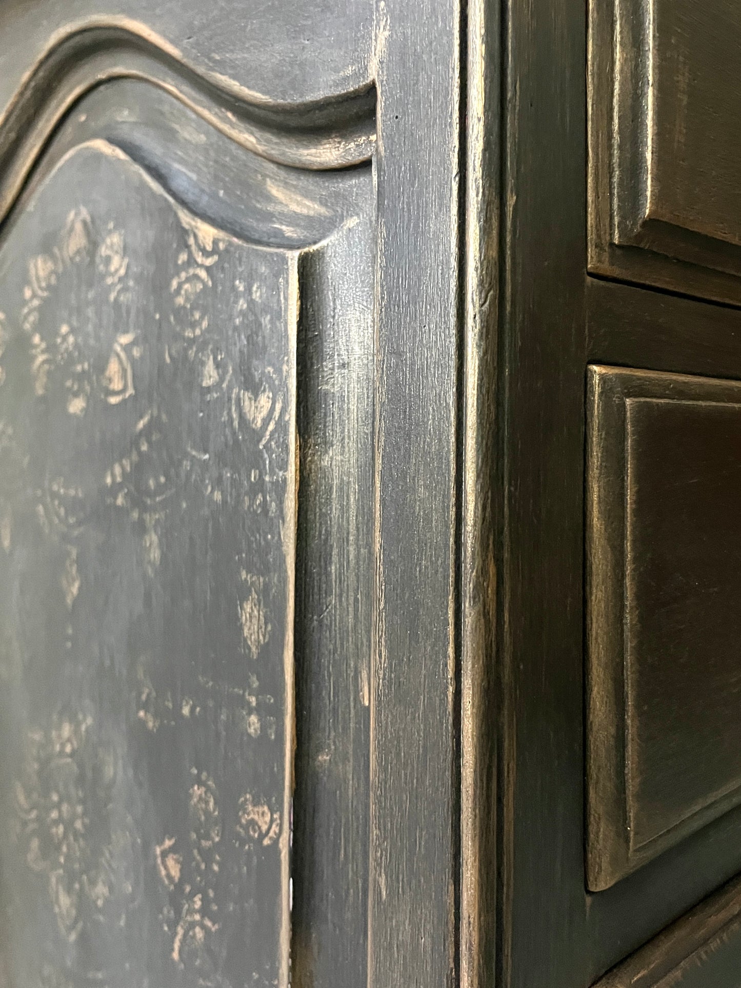 Beautiful hand painted night stand