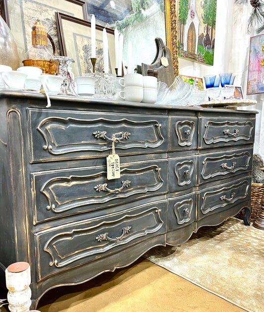French Provençal Hand Painted Dresser SOLD