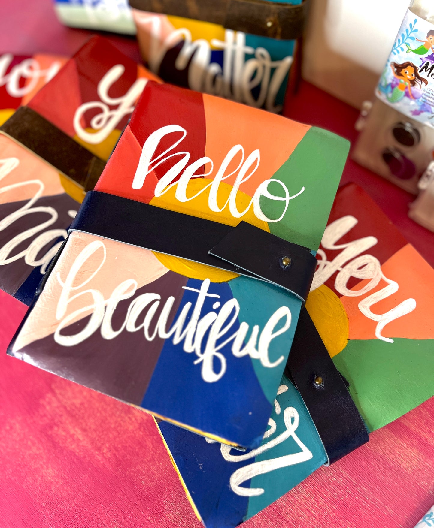 You Matter hand painted journal