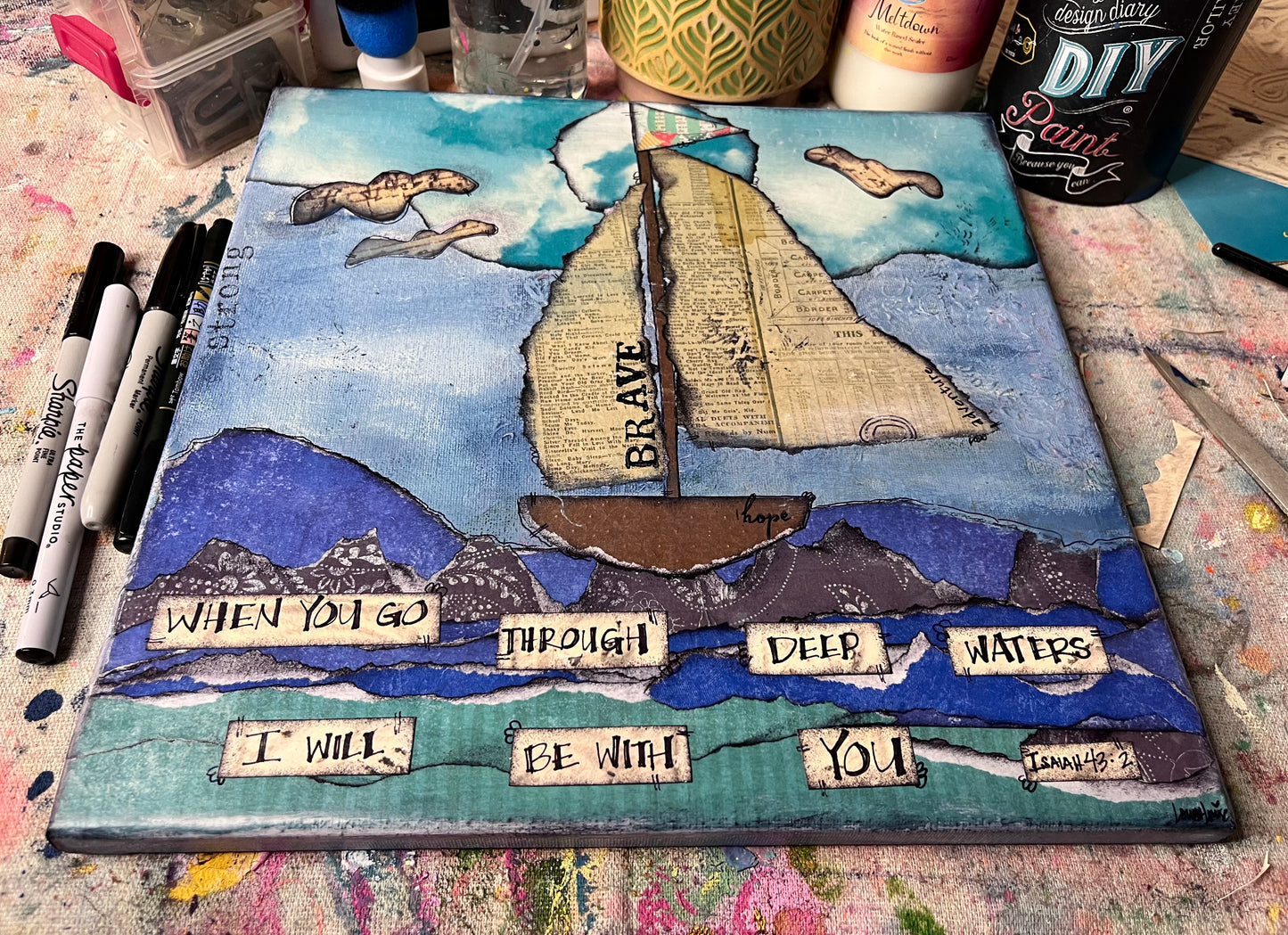 Peace through the Storm Canvas