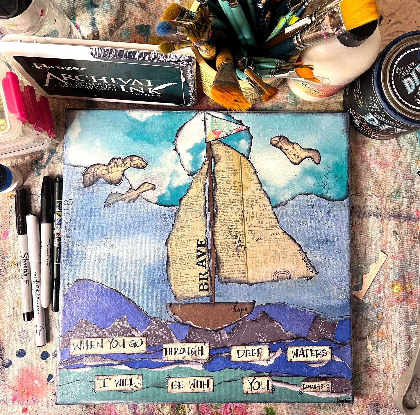 Peace through the Storm Canvas