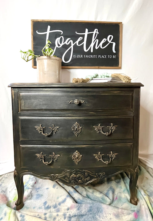 Beautiful hand painted night stand