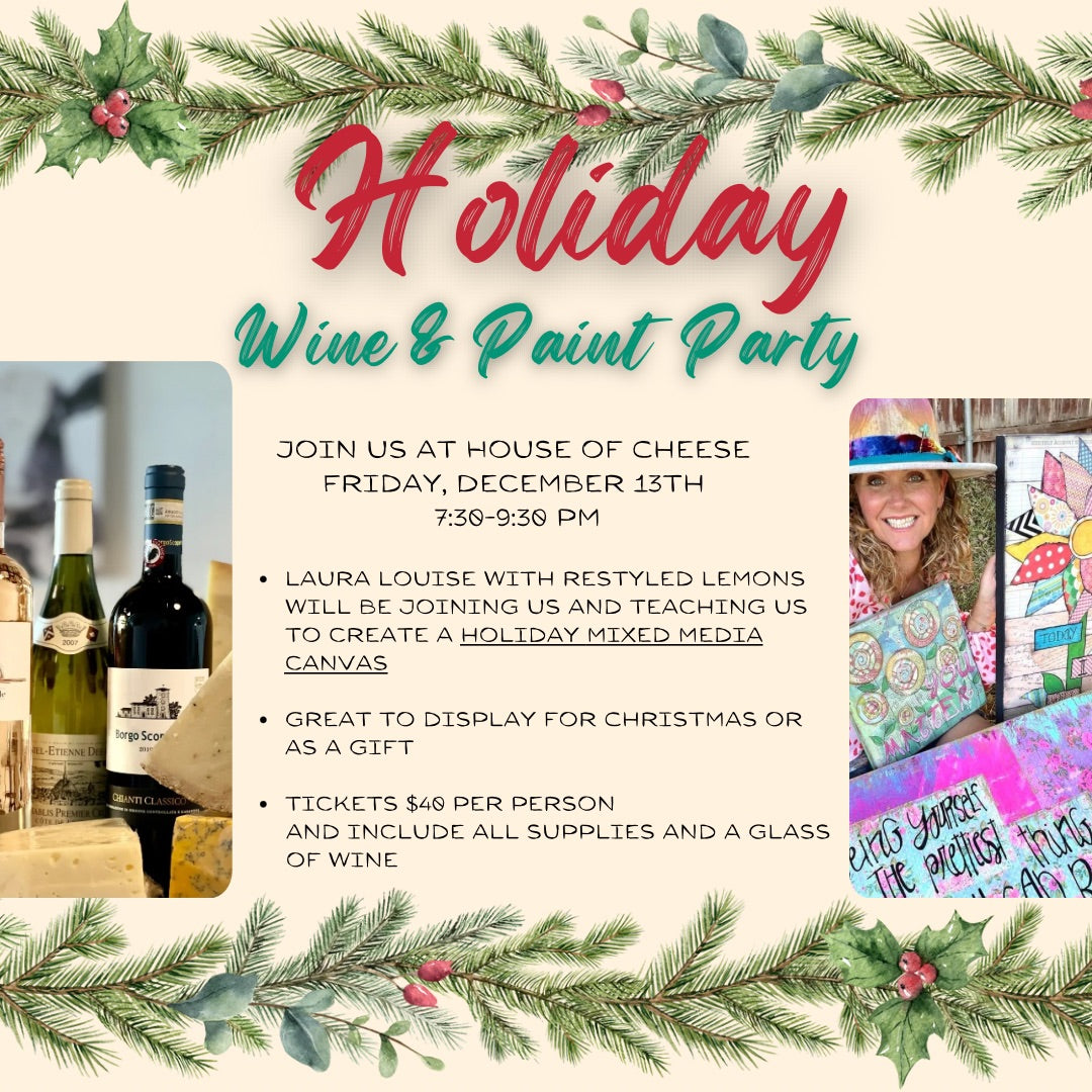 Marble Falls Wine & Paint Party