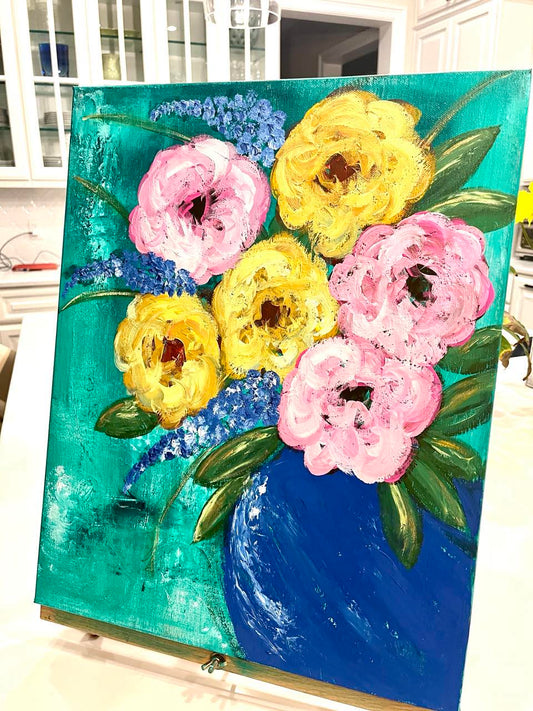Beginners Canvas Painting Class