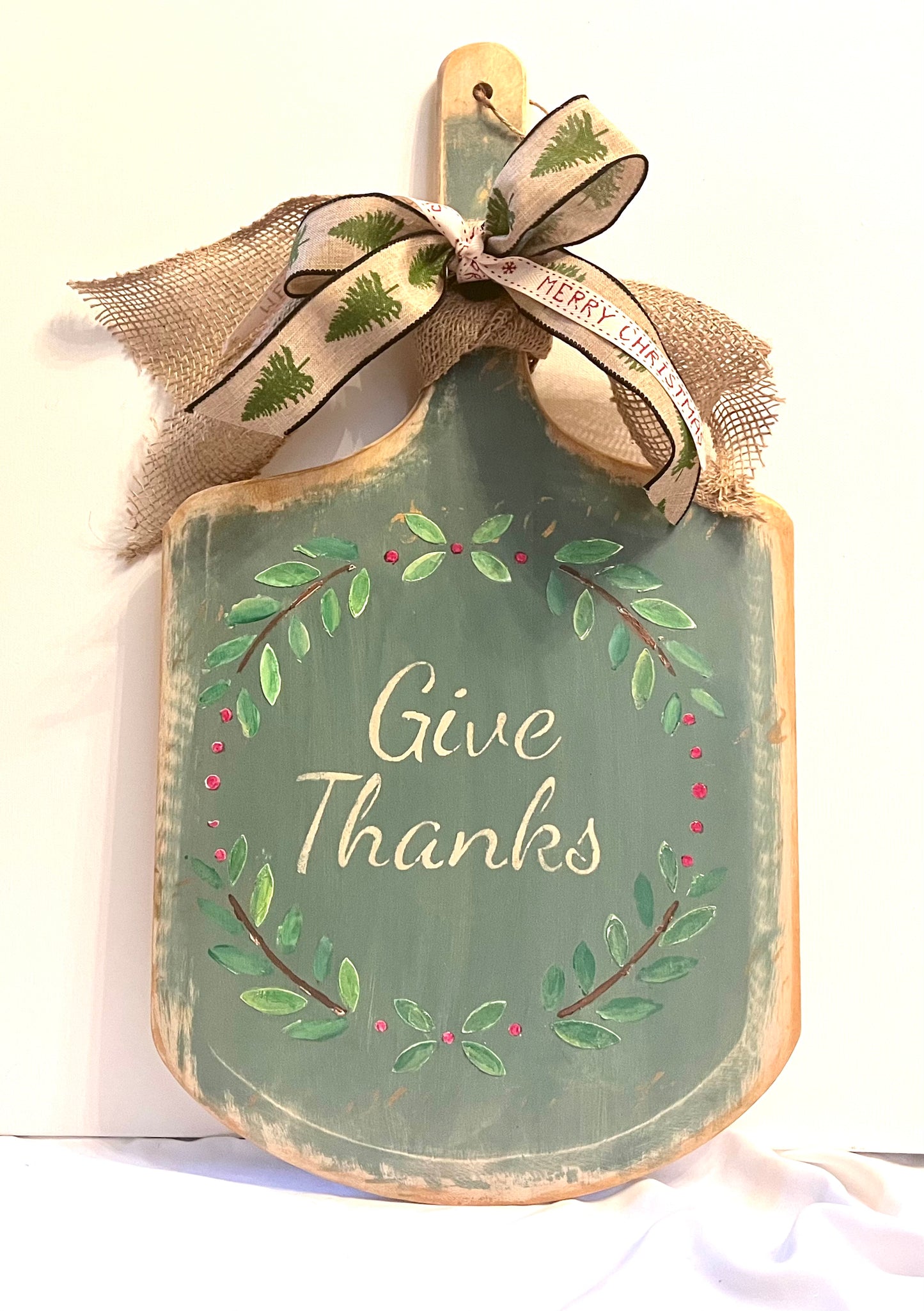 Christmas Thankful Sign