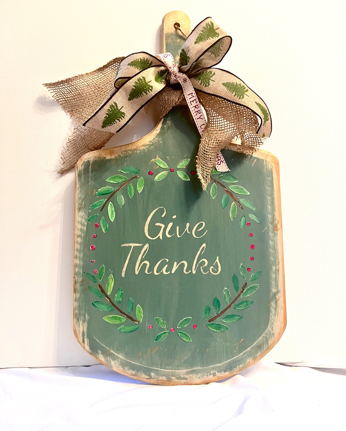 Christmas Thankful Sign